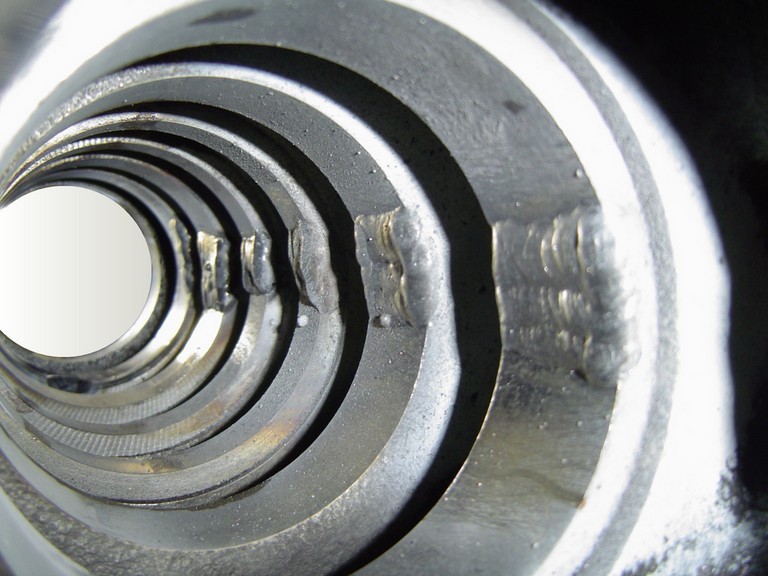 Recuperação com solda